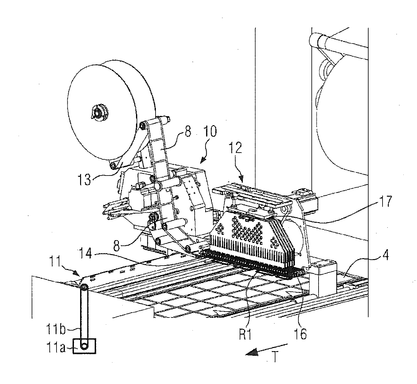 Labeler and method for labeling