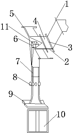 Automatic packaging machine achieving equal cutting and opposite combination forming bag-making for washing powder