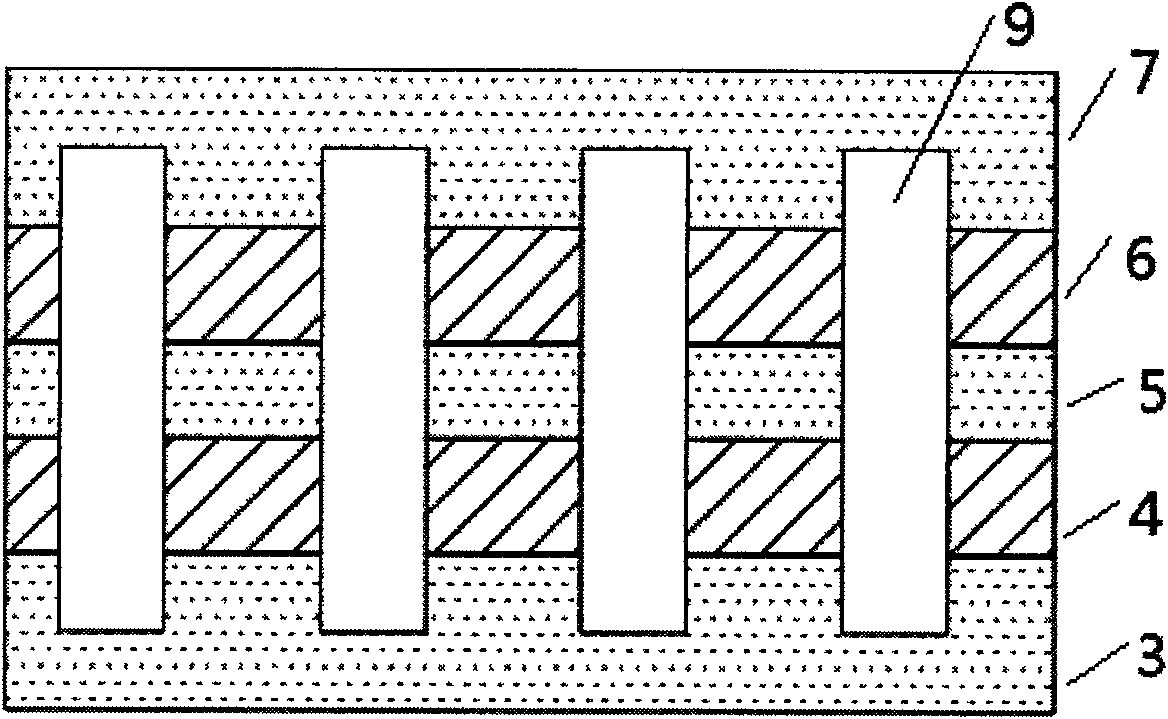 Micro gas-phase chromatographic column with ultrahigh depth-to-width ratio and MEMS machining method thereof