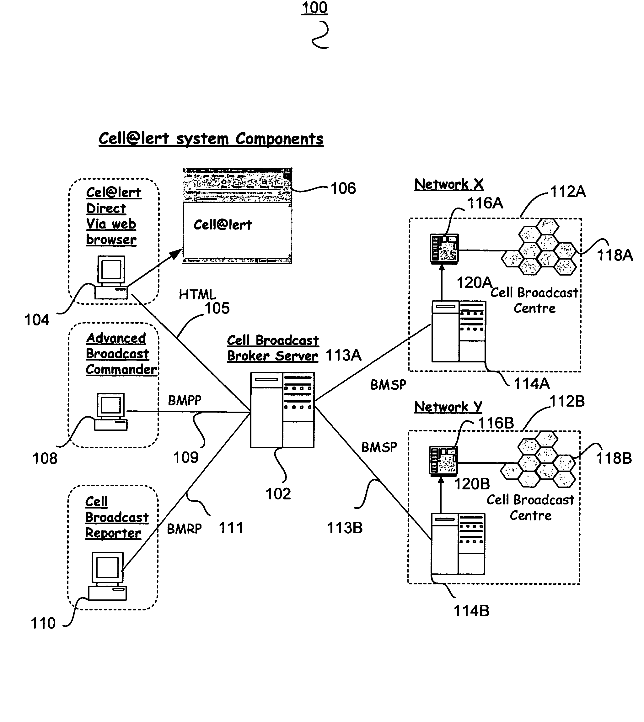 Public service message broadcasting system and method