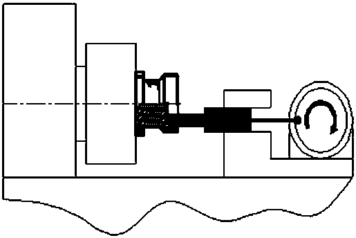 Special-shaped key groove high-speed machining platform and machining method thereof