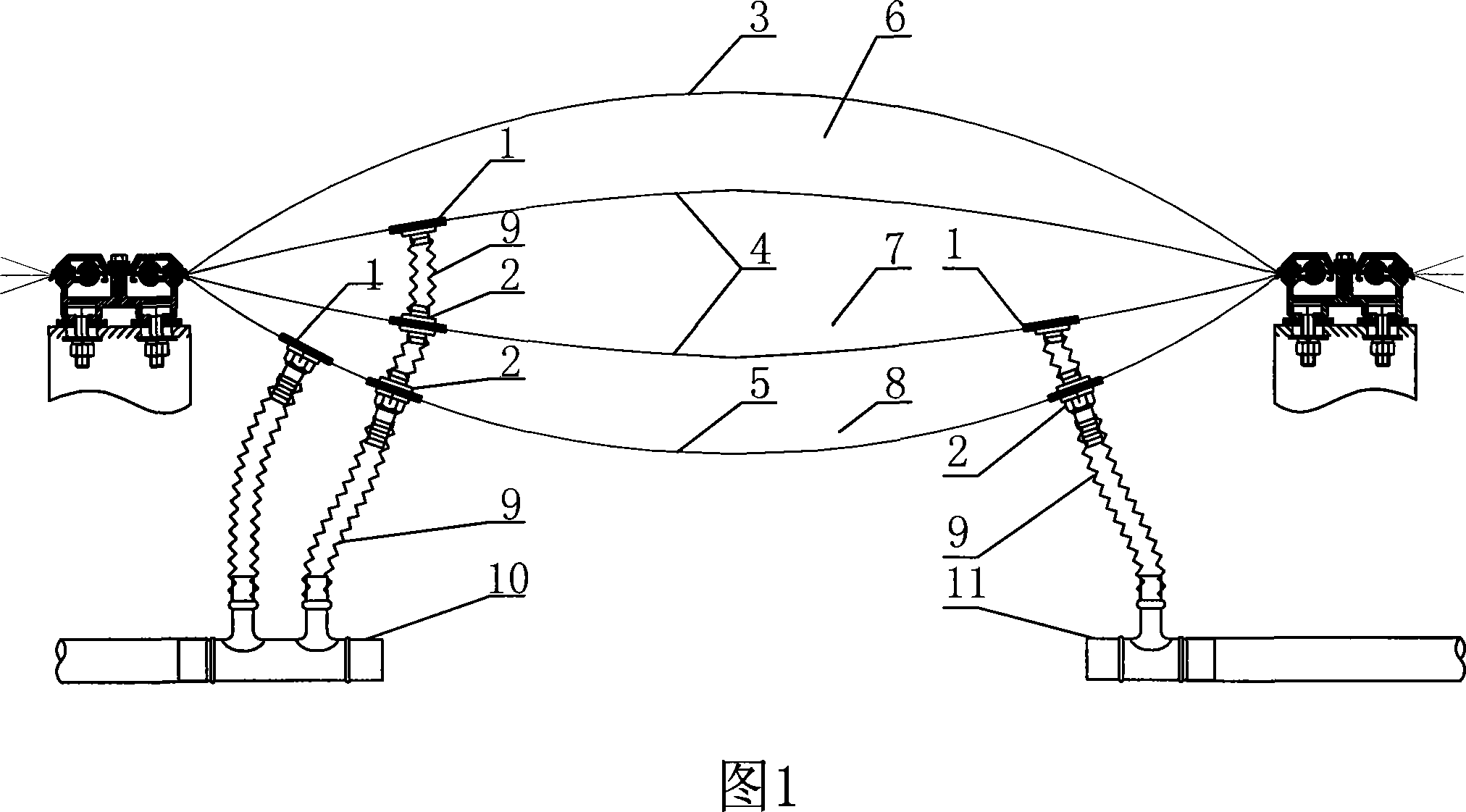 High-insulation ETFE film structure