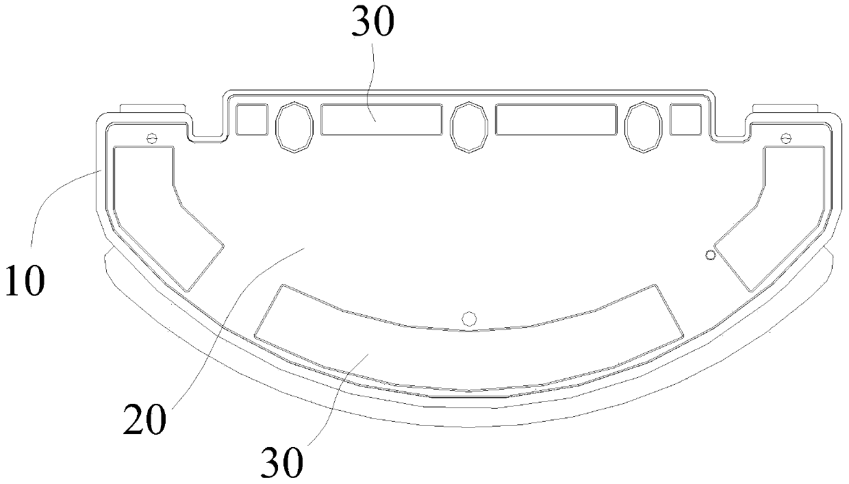 Self-moving robot and rag mounting device