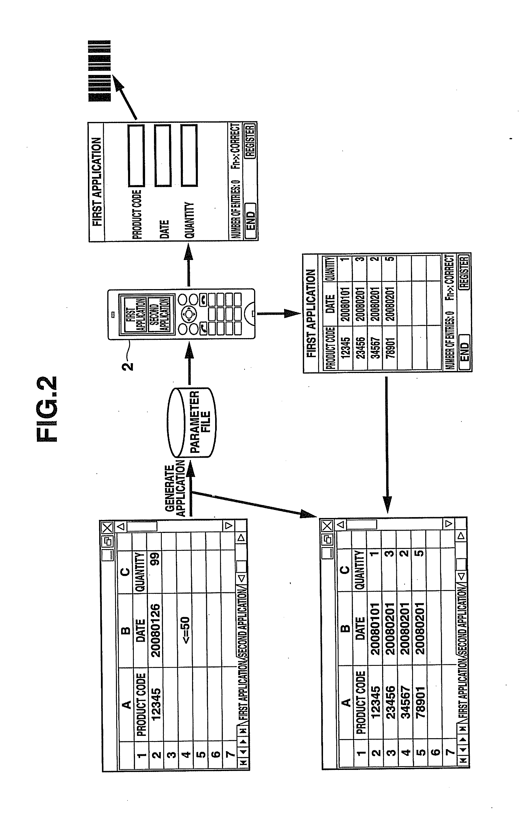 Application generation apparatus, application generation method, and computer-readable recording medium