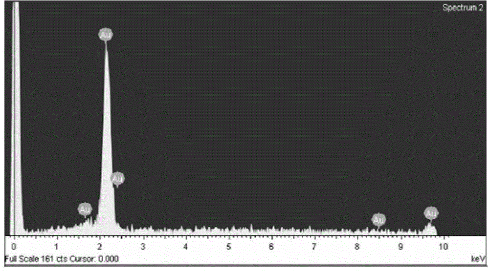 Ordered porous gold nanorod array and preparation method and application thereof