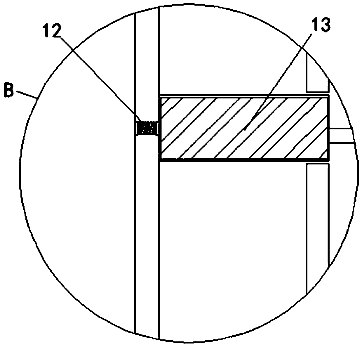 Falling protection equipment for displaying fragile artware