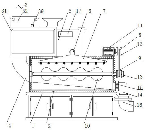 Efficient and environmentally-friendly agricultural seed processing equipment and processing technology