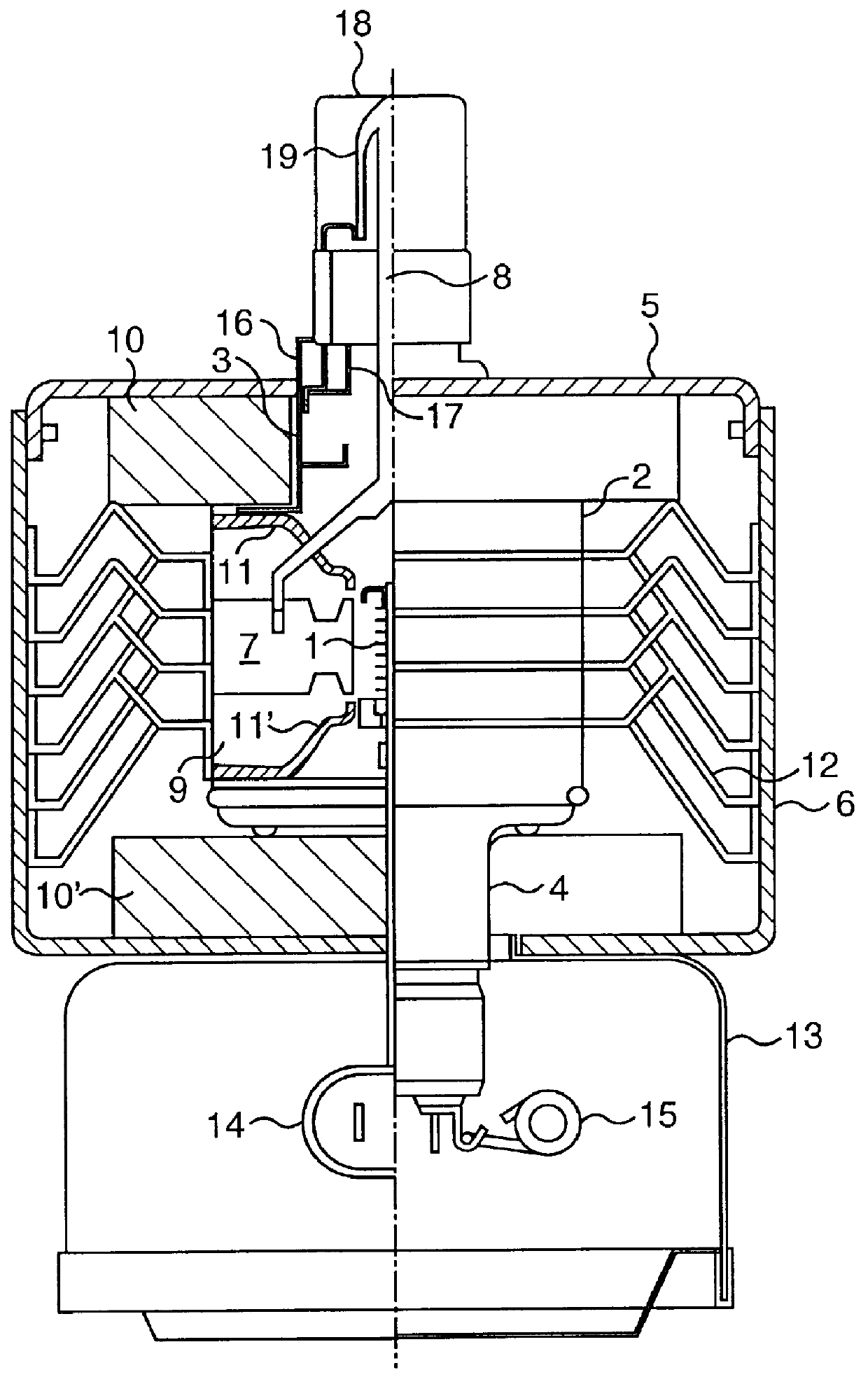 Microwave oven magnetron design with a harmonic choke following a numerical expression