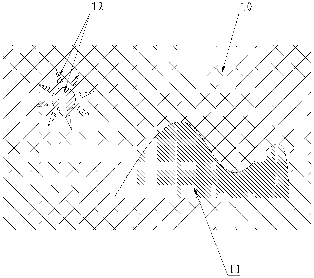 A kind of artificial leather with three-dimensional pattern and its production method