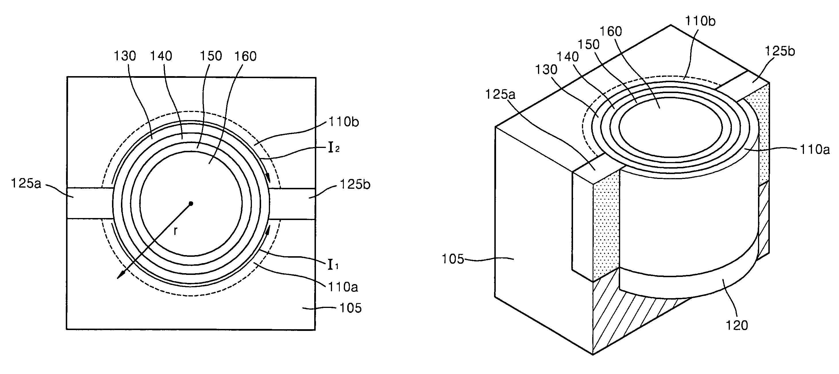 Method of operating a semiconductor memory device having a recessed control gate electrode