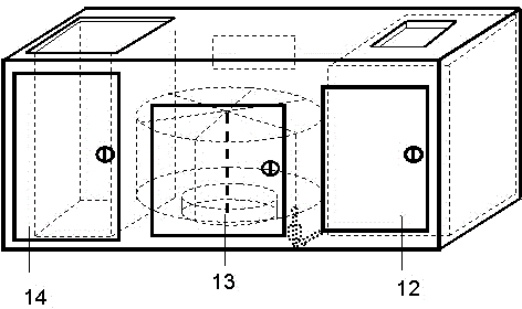 Intelligent identifying card automatic sorting collecting method