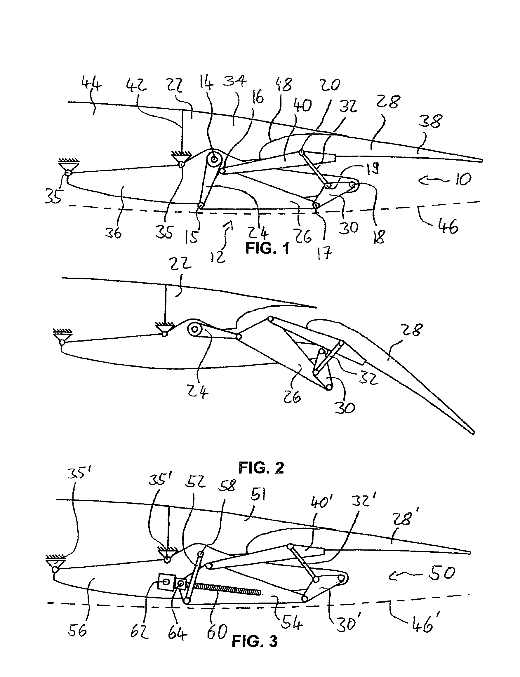 Drive and guide arrangement for a flap which is arranged on an aircraft mainplane