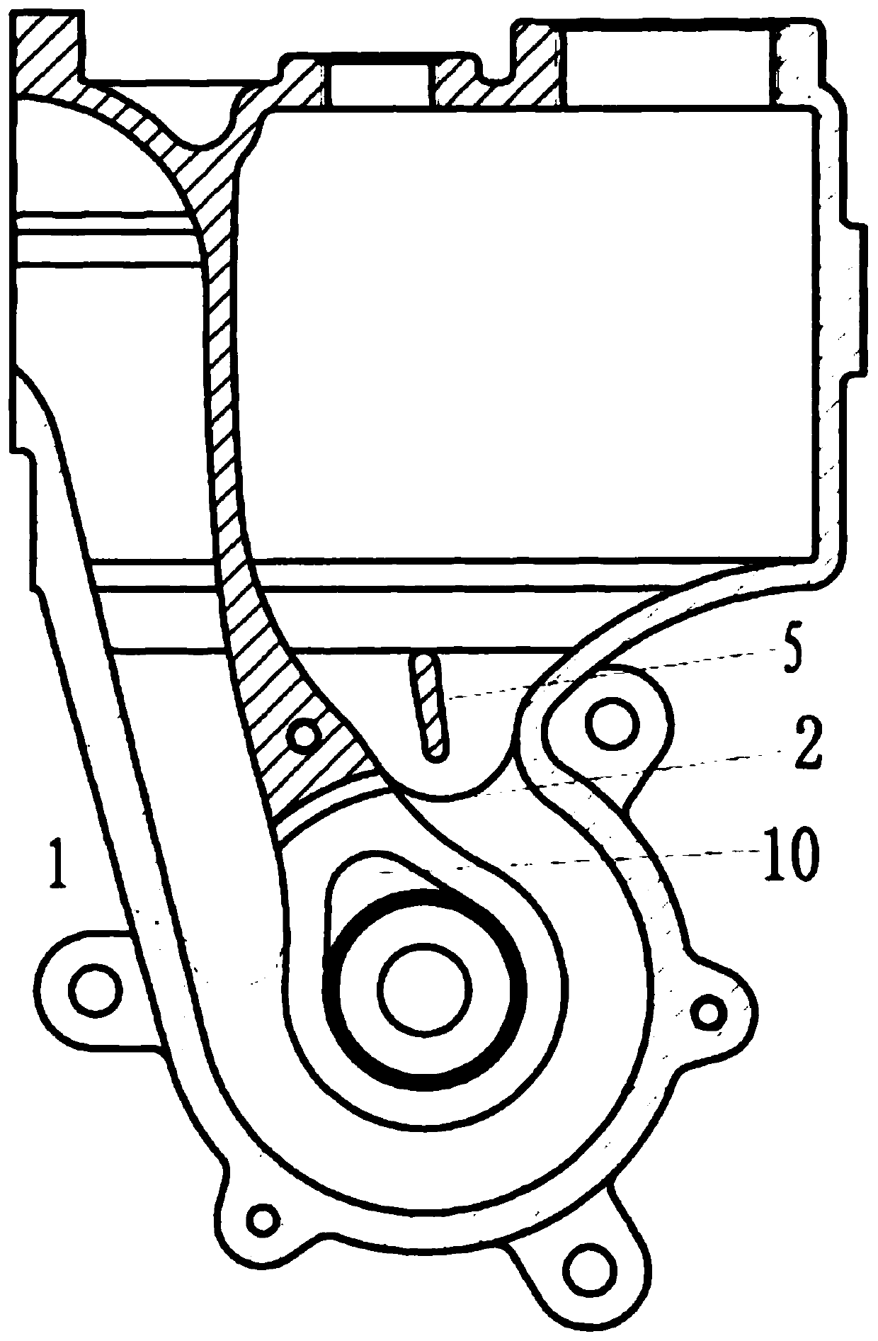 Swirl self-priming pump