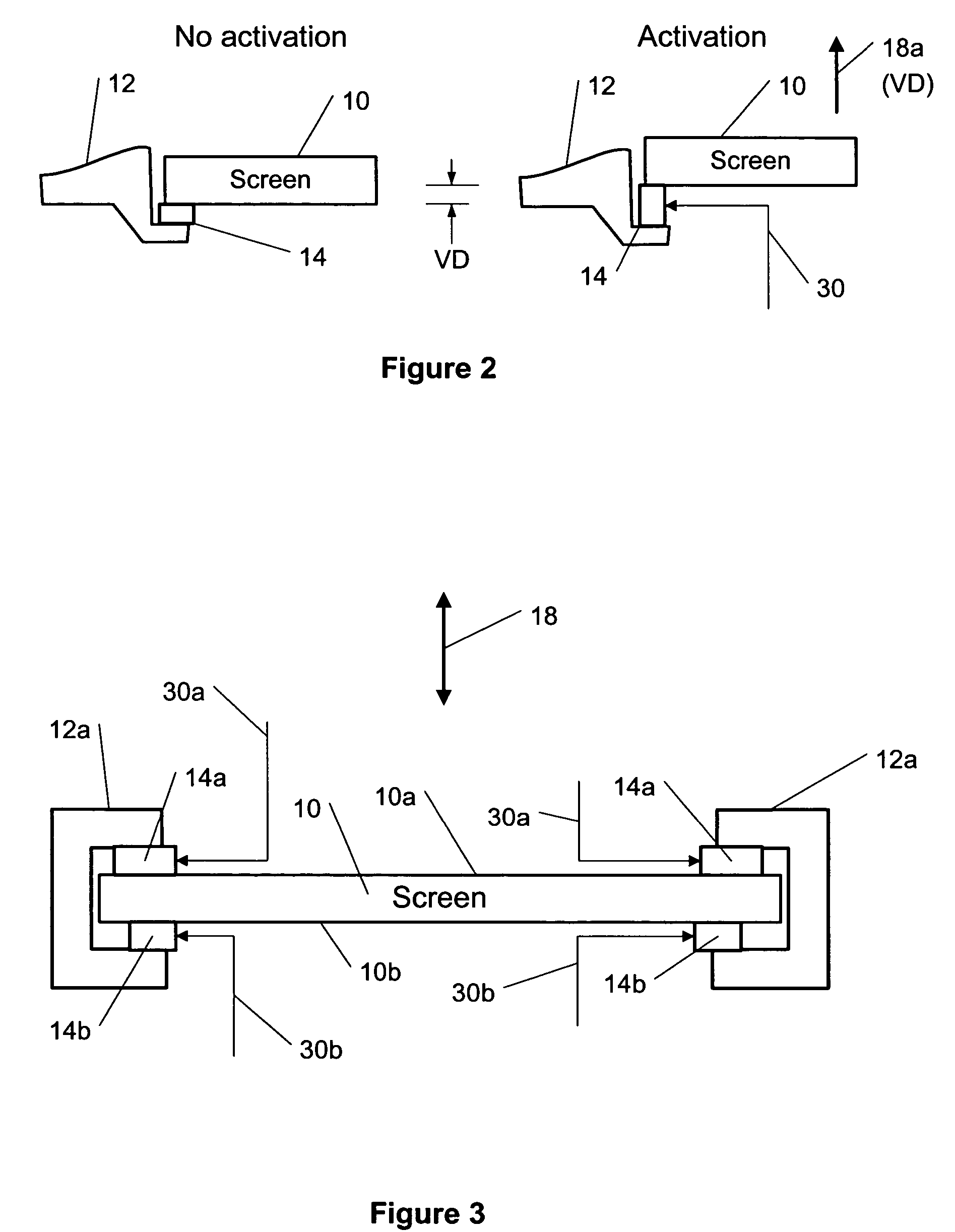 Electrostrictive polymer as a combined haptic-seal actuator