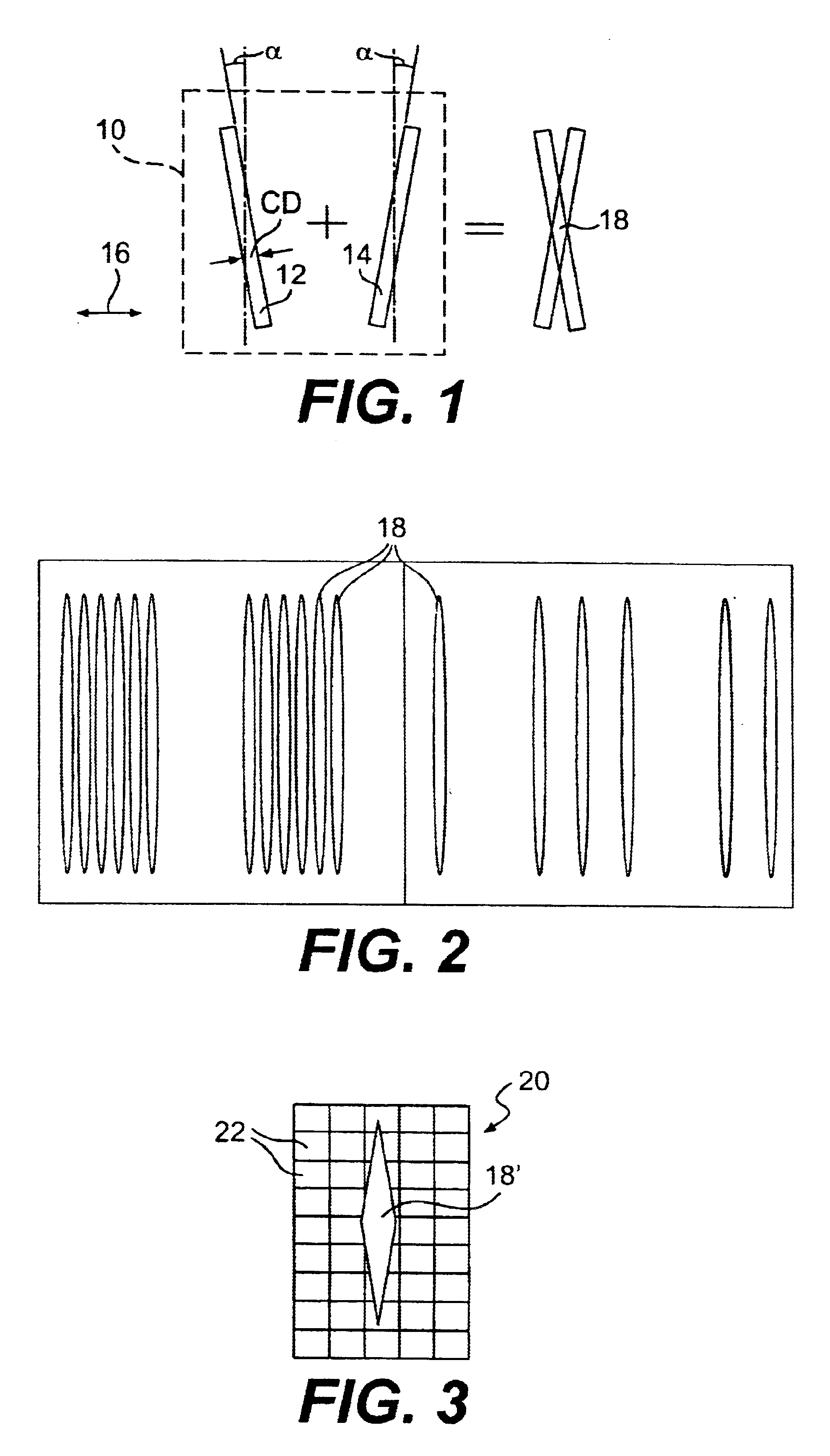 Method and apparatus for position measurement of a pattern formed by a lithographic exposure tool