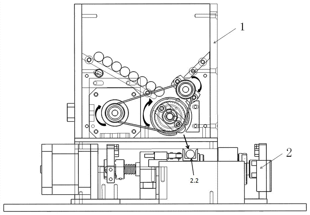 A method of using an automatic blanking device for round bar products