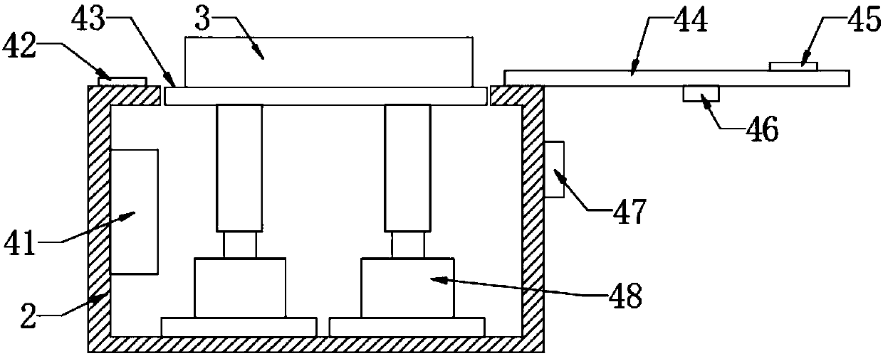 Protein analyzer storage device for clinical lab