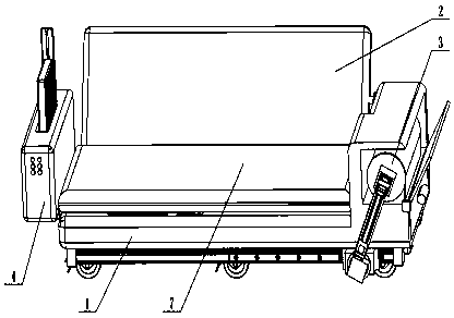 Sport type multifunctional sofa