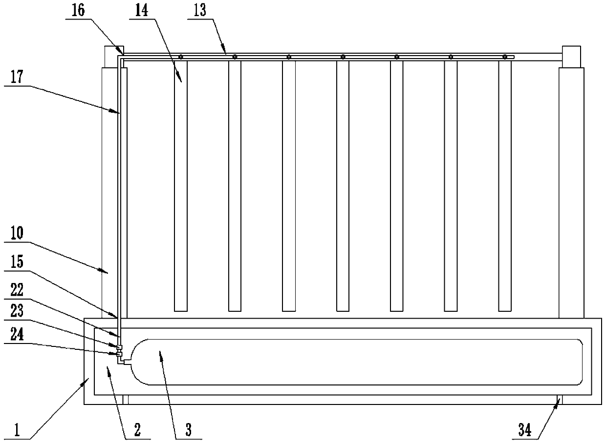 Fireproof protection type transformer fence device for transformer