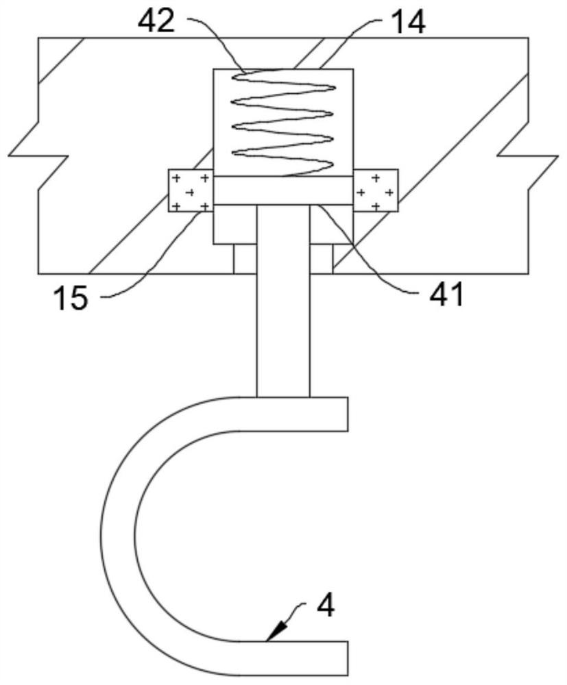 Sliding type portable radio device