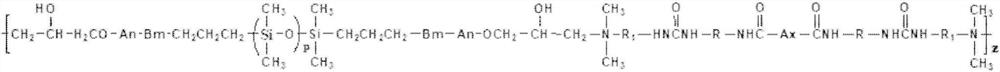 A kind of highly elastic resin modified silicone oil and preparation method thereof