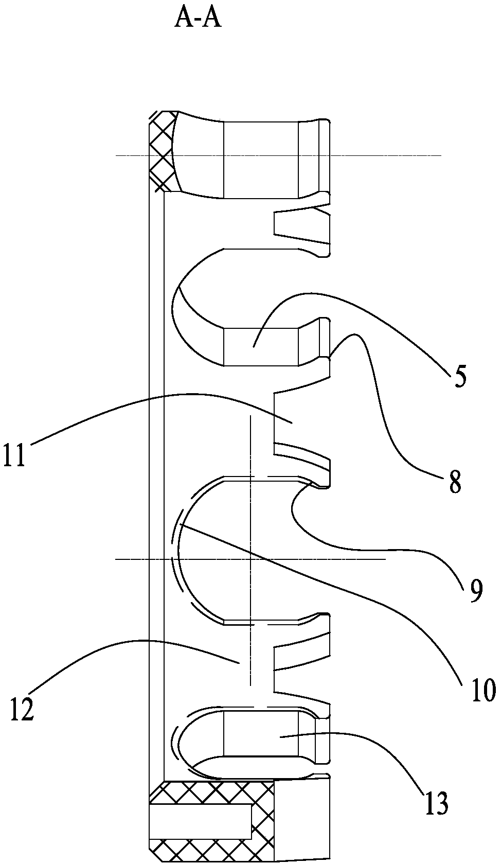 Mute holder of bearing