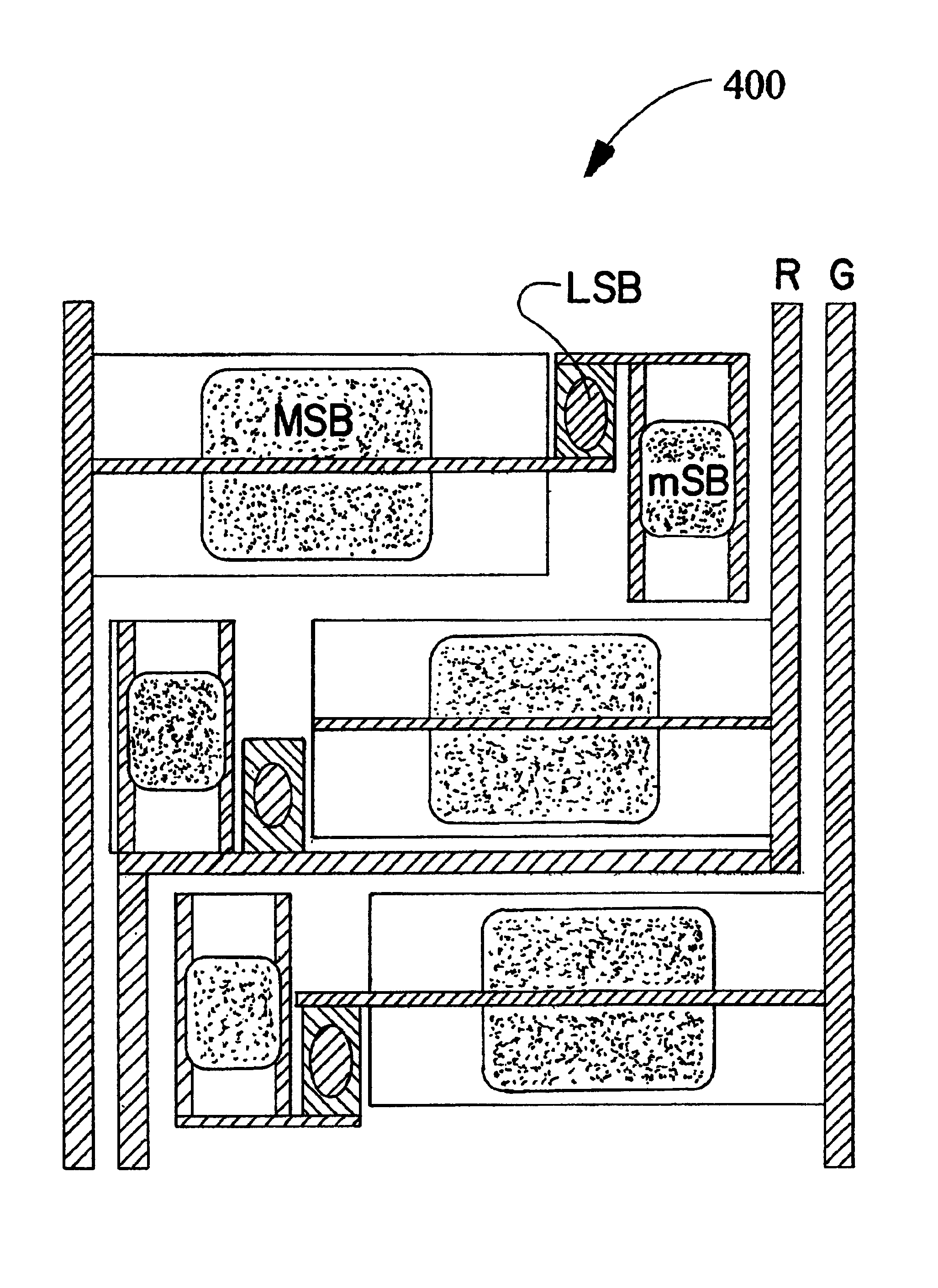 Method and apparatus for reducing driver count and power consumption in micromechanical flat panel displays