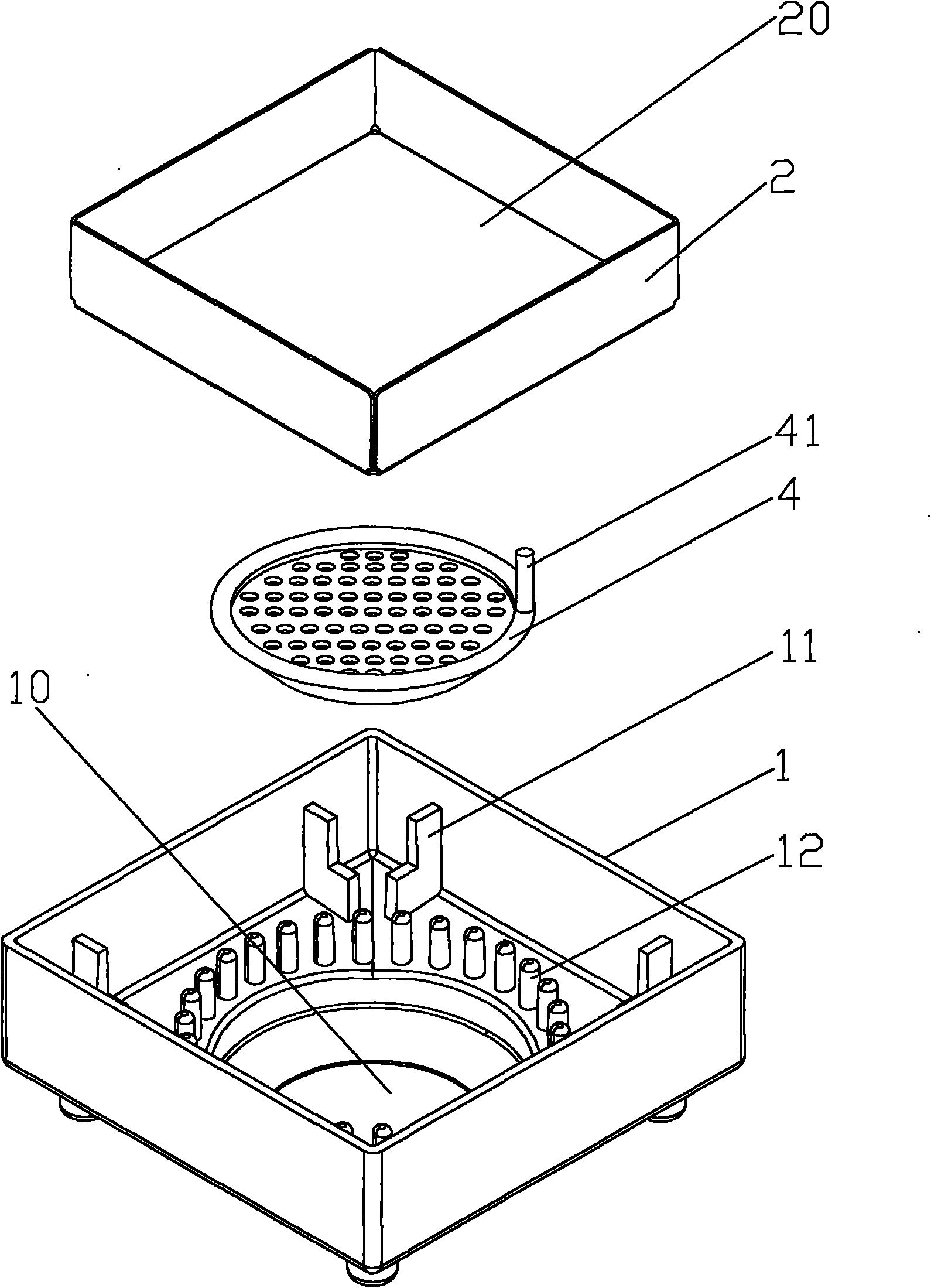 Invisible floor drain