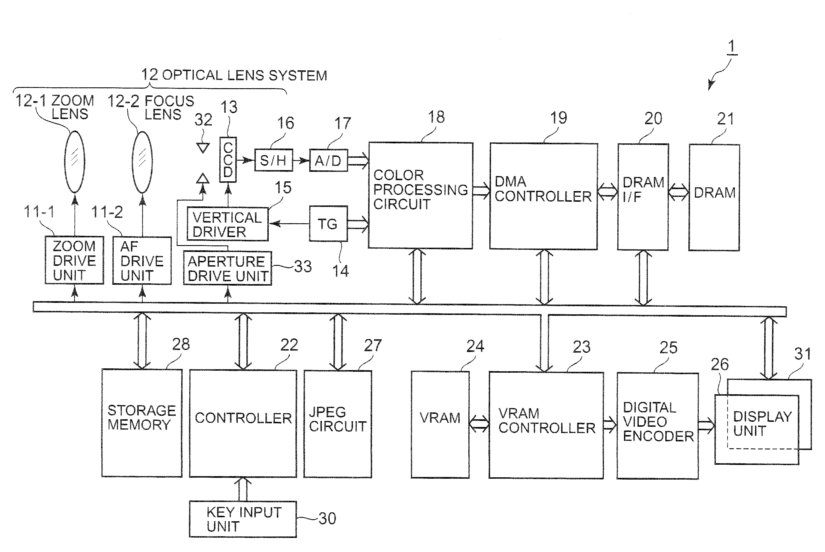 Camera, storage medium having stored therein camera control program, and camera control method