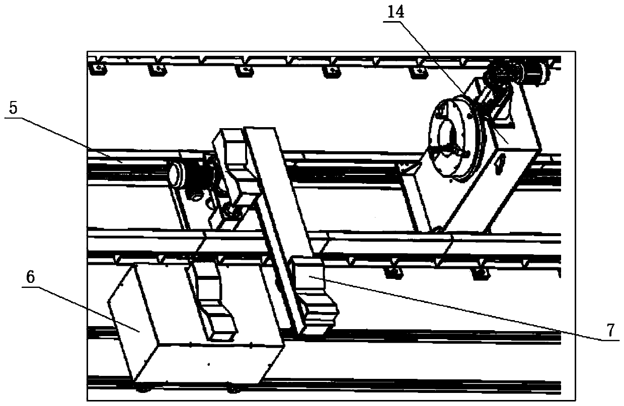 Drill rod welding robot production line