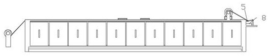 Automatic collection device for arma chinensis eggs