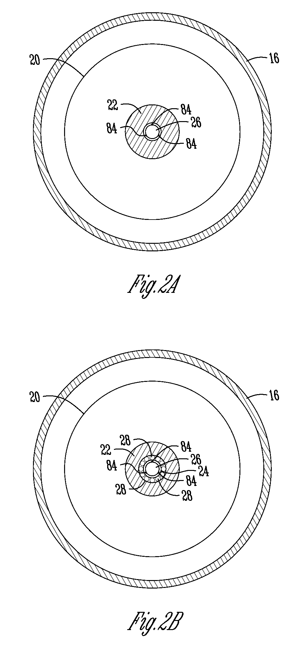 Motor having a hollow drive shaft