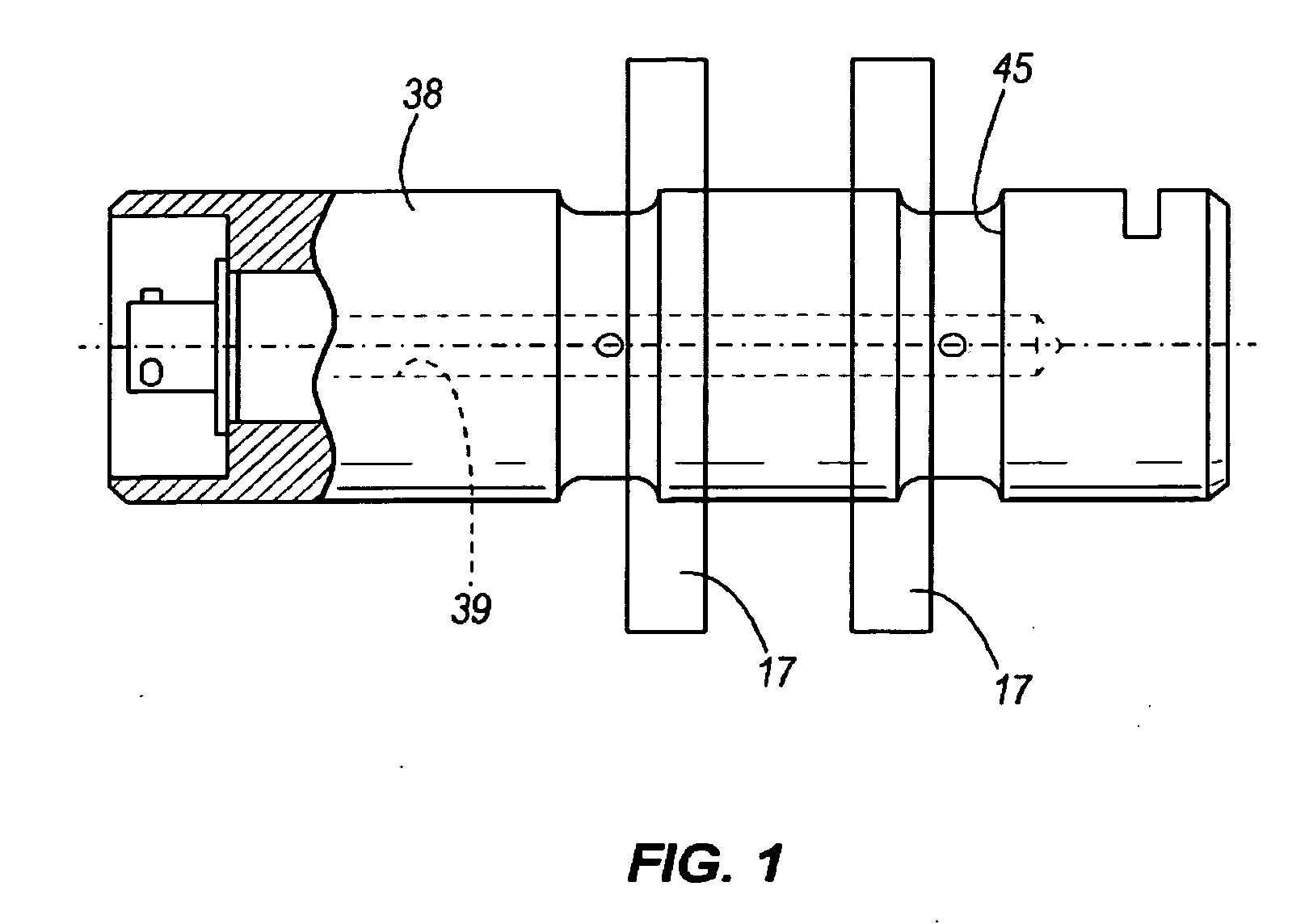 Device for measuring a load at the end of a rope wrapped over a rod