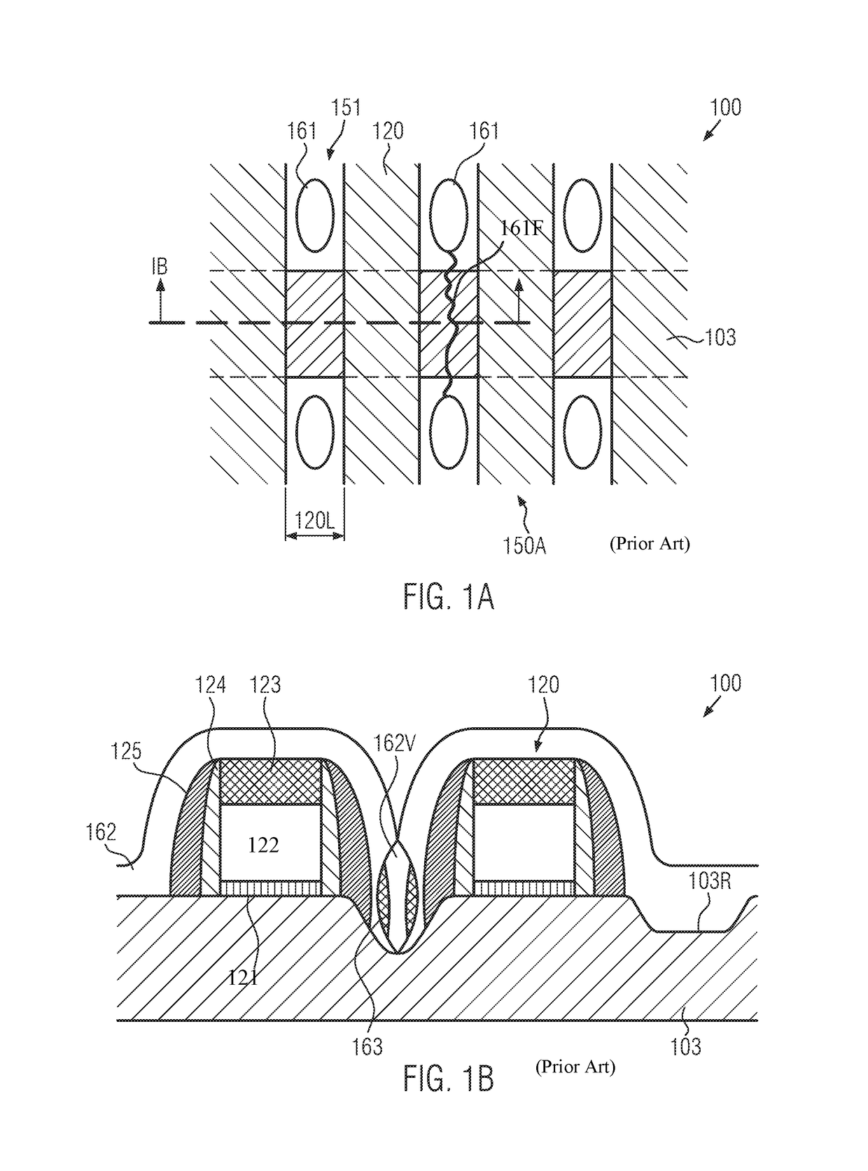 Semiconductor devices and manufacturing techniques for reduced aspect ratio of neighboring gate electrode lines