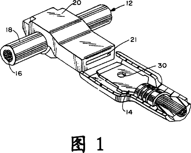 Electronic tap connecting element, assembly and insulation cover thereof