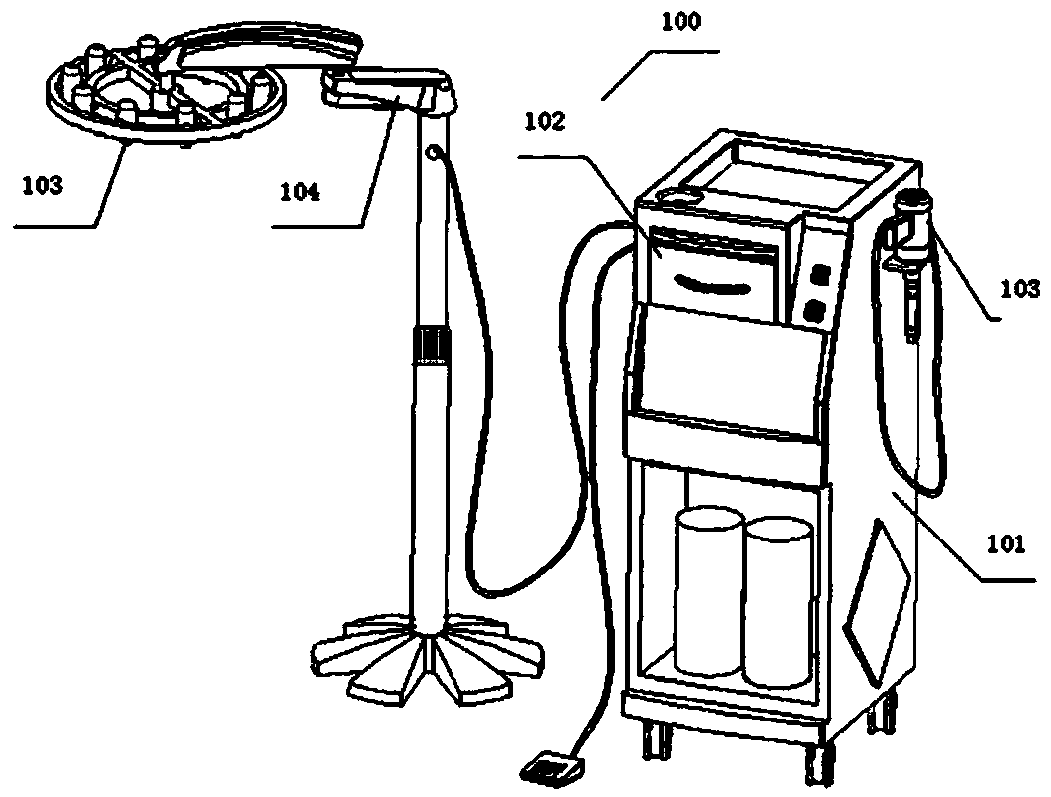 Noninvasive therapeutic apparatus for skin burn, surgical traumas and chronic wounds