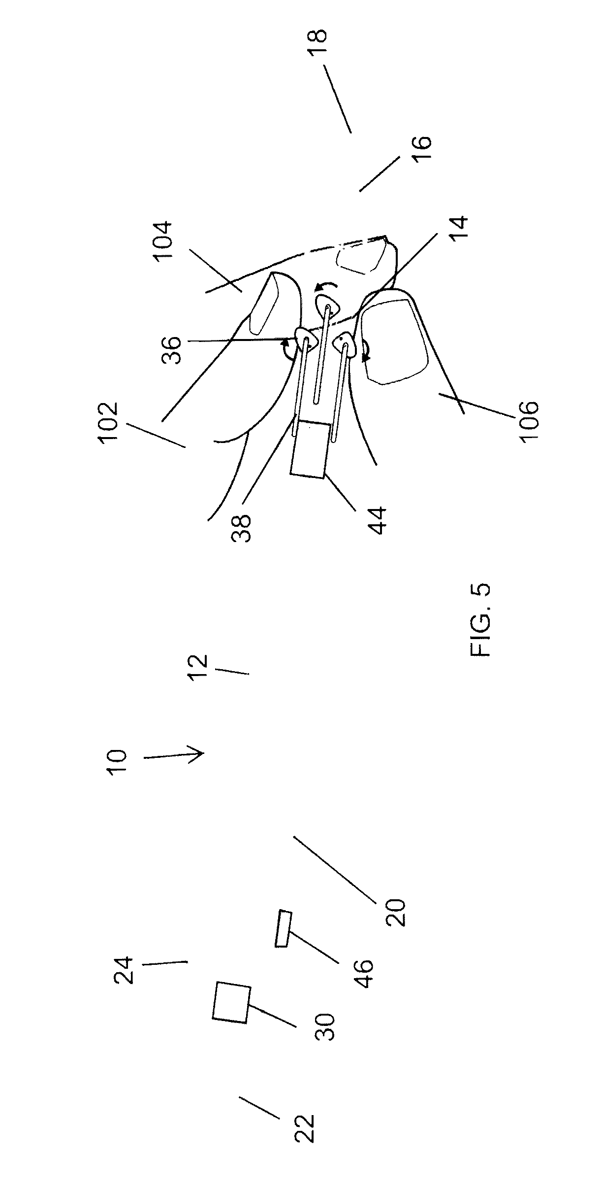 Writing utensil with active nerve stimulation