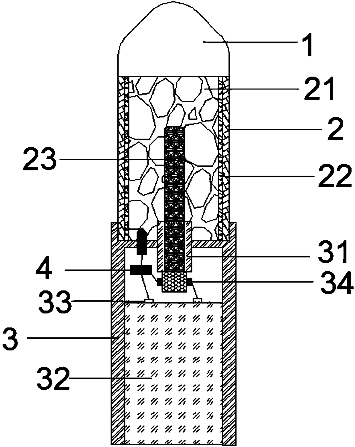 Far infrared heating electronic cigarette module