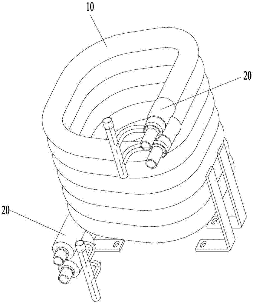 Pipeline component, heat exchanger component and air conditioner