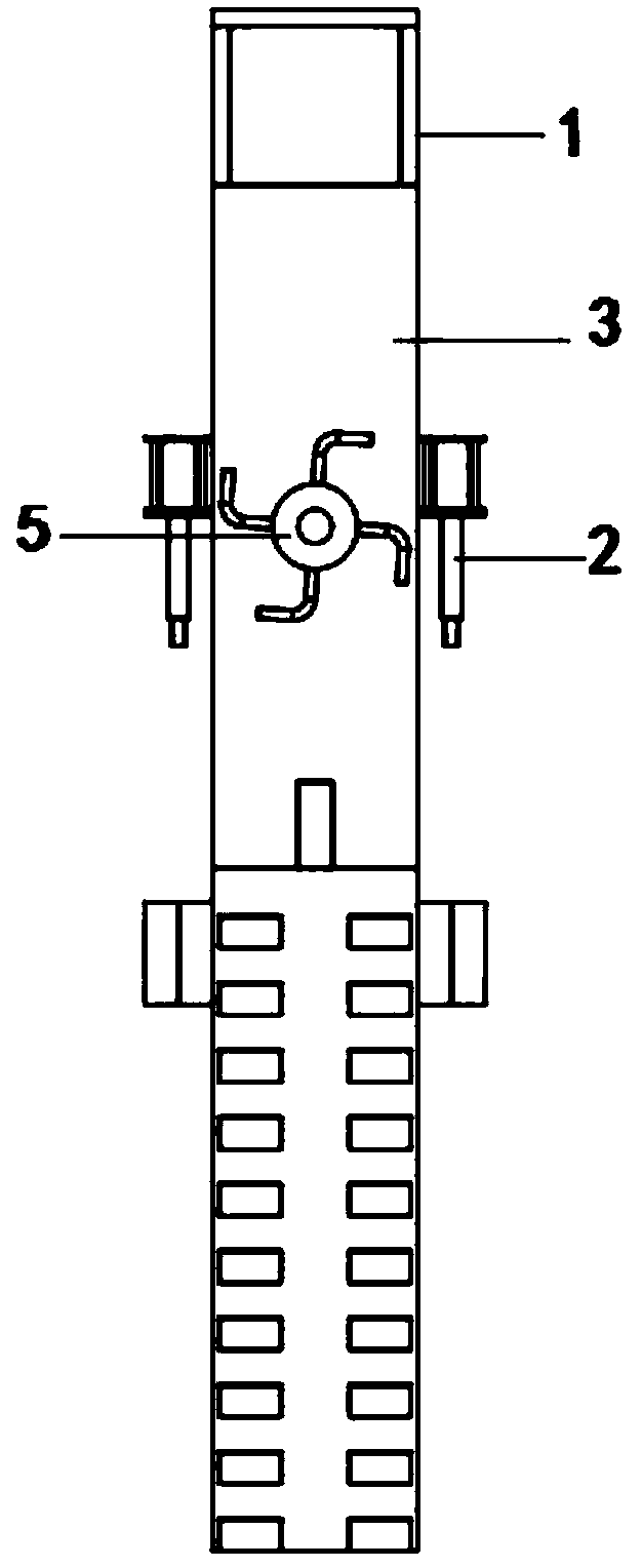 Short-distance displacement and lifting device for chemical equipment and using method