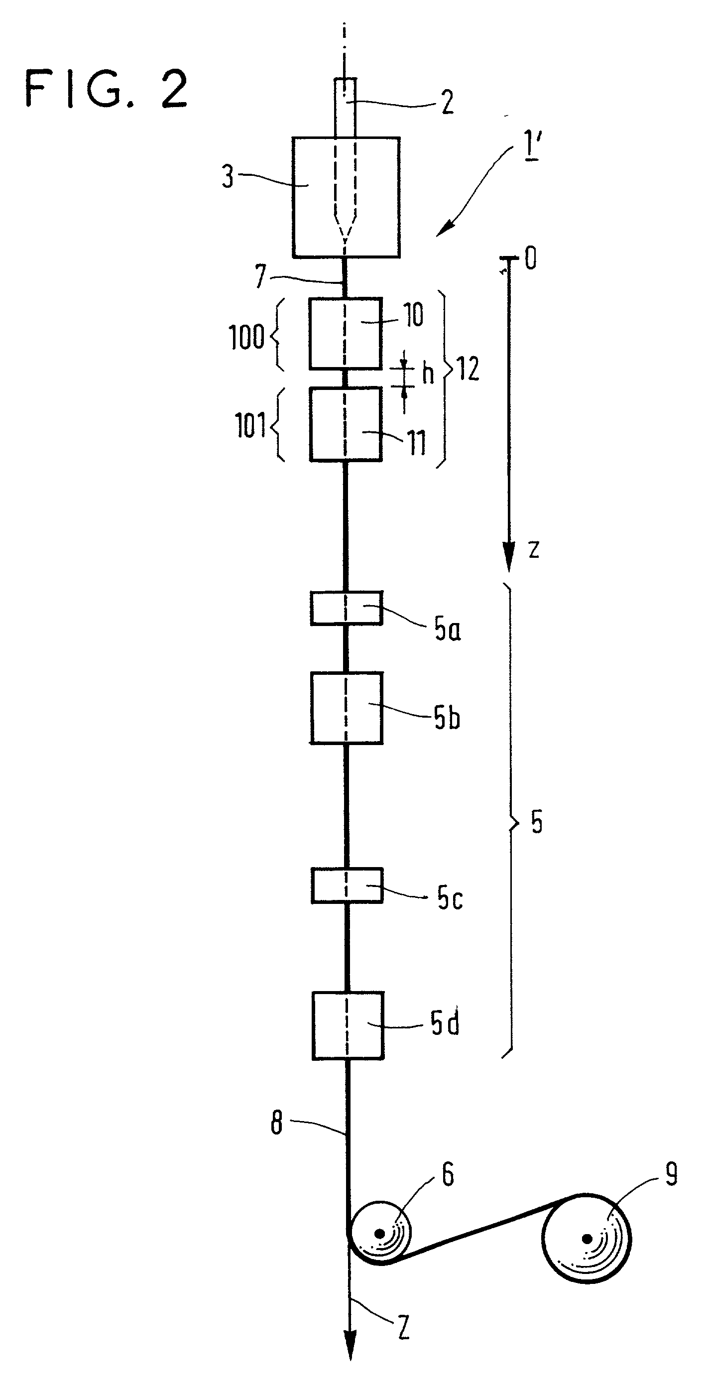 Method of cooling an optical fiber while it is being drawn