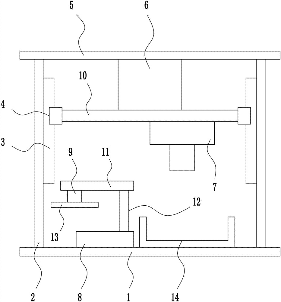 Rapid trimming equipment for electronic component pin