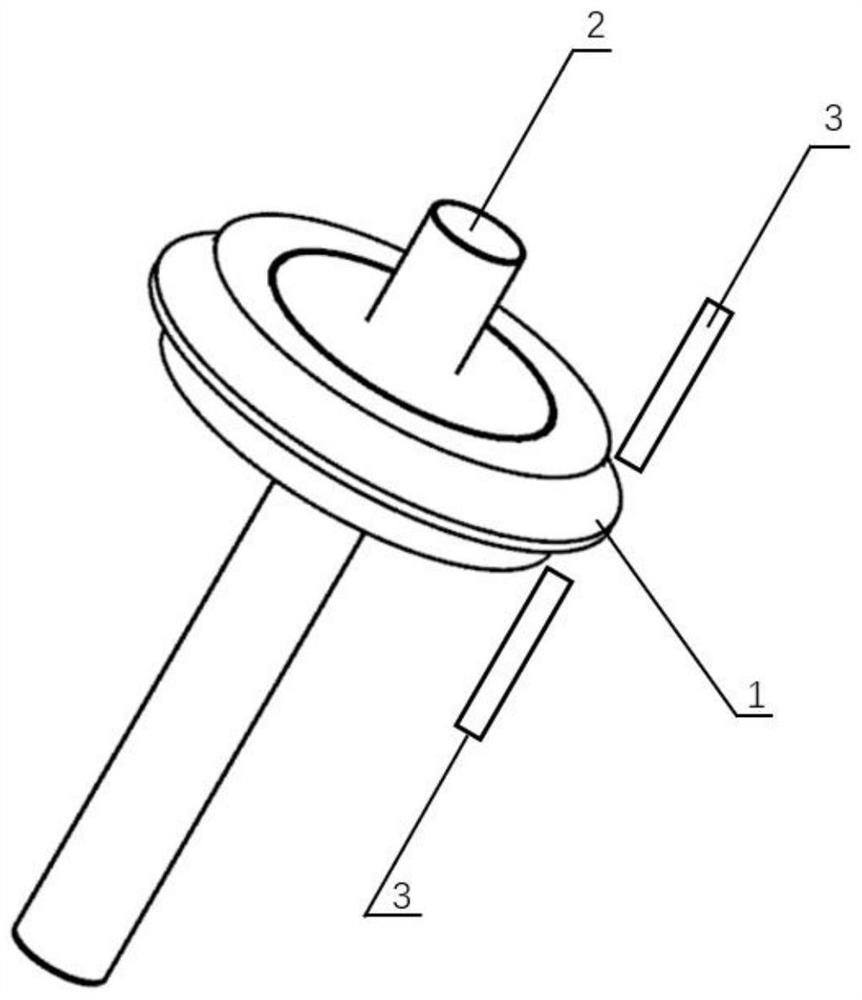 Shot blasting machining method for hard rock cutter ring of shield tunneling machine