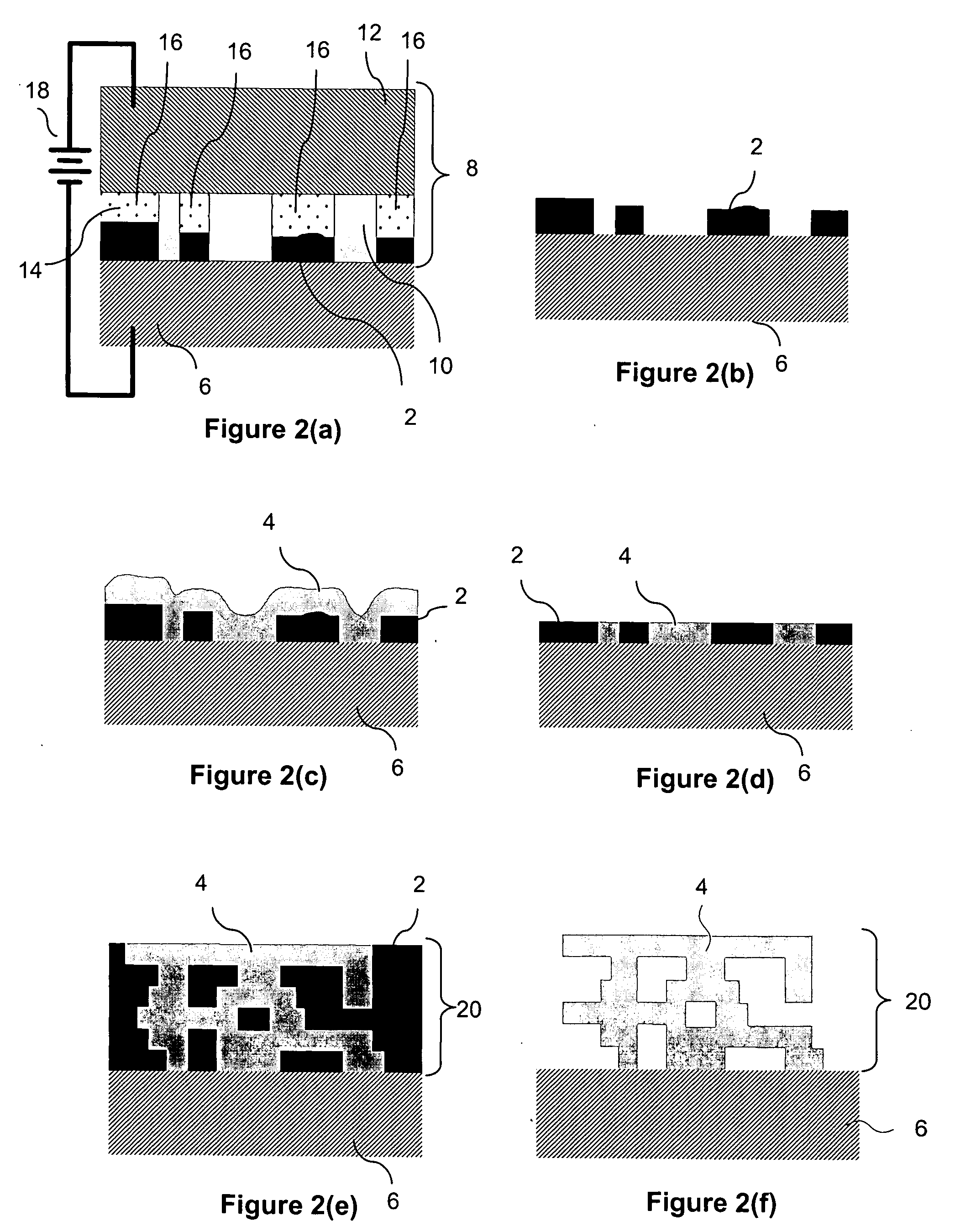 Electrochemically fabricated structures having dielectric or active bases and methods of and apparatus for producing such structures