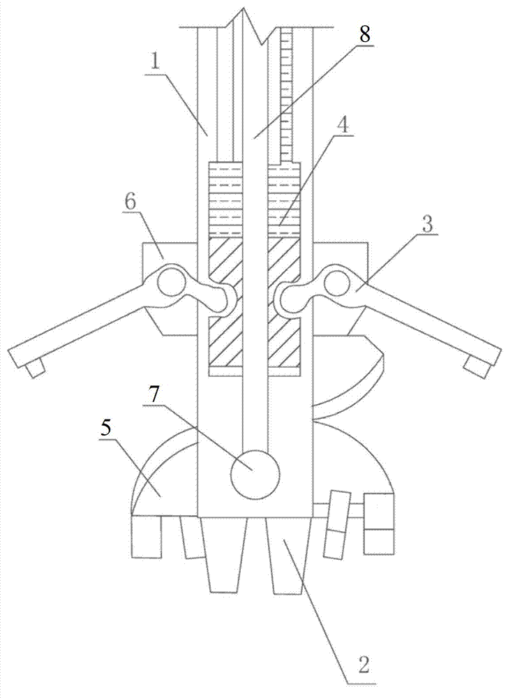 Drill bit of pile machine