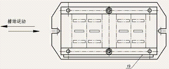 Rotating cup bearing shell milling device for lathe