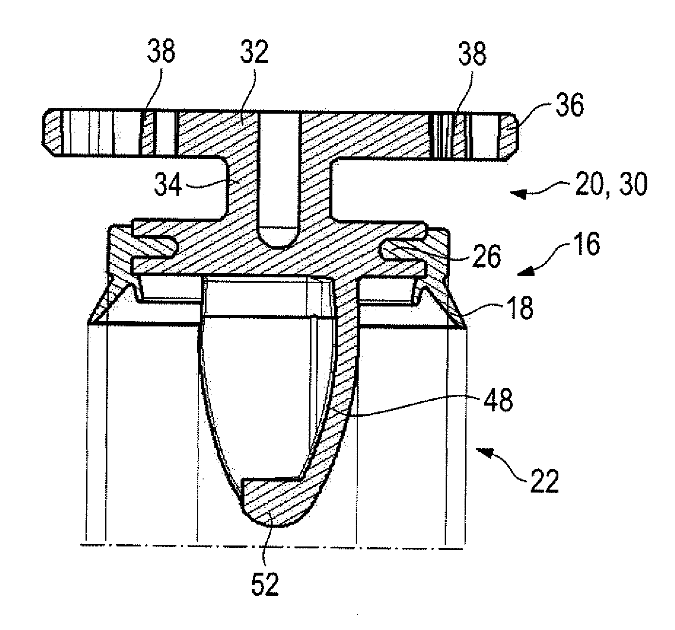 Fastening clip