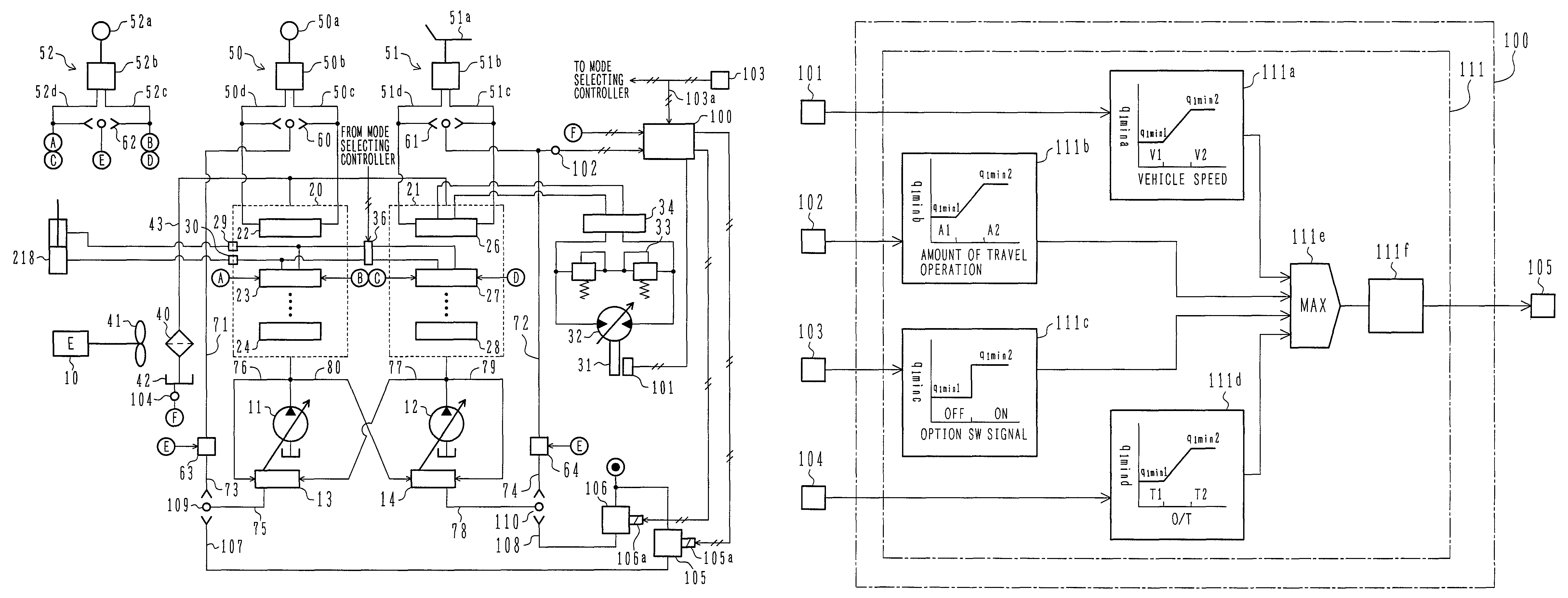 Working fluid cooling control system for construction machine