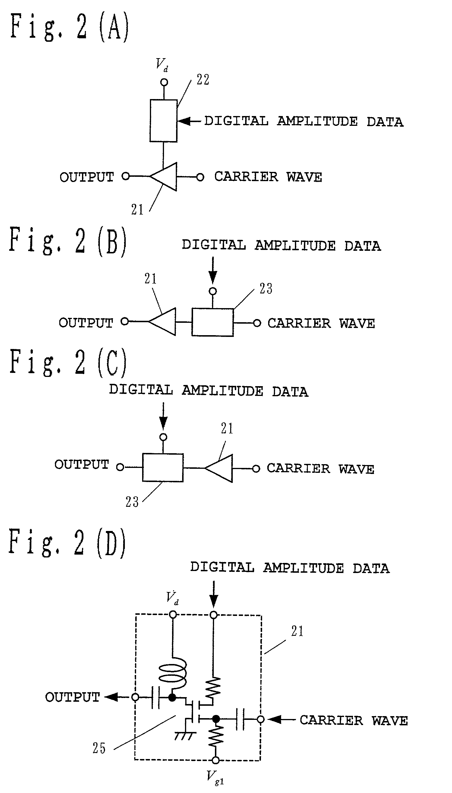 Transmitting circuit apparatus and method