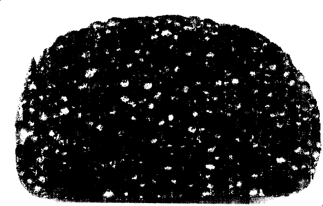 Method for preparing foamed aluminium alloy product by secondary foaming